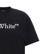 Off White Big Logo Bookish T-shirt Black