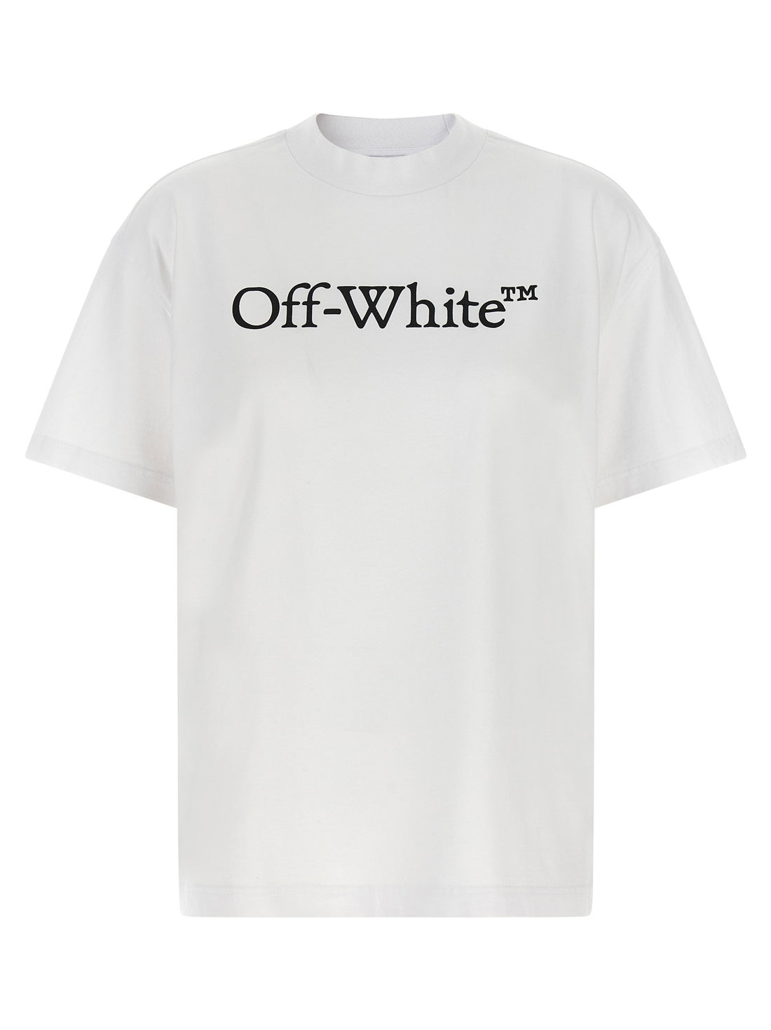 Off White Big Logo Bookish T-shirt White
