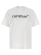 Off White Big Logo Bookish T-shirt White