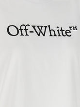 Off White Big Logo Bookish T-shirt White