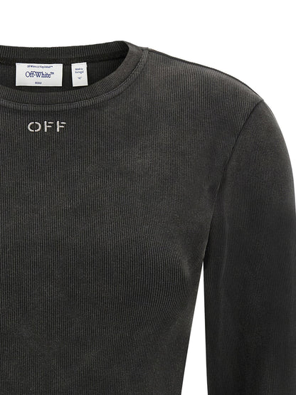 Off White Off Stamp T-shirt Black