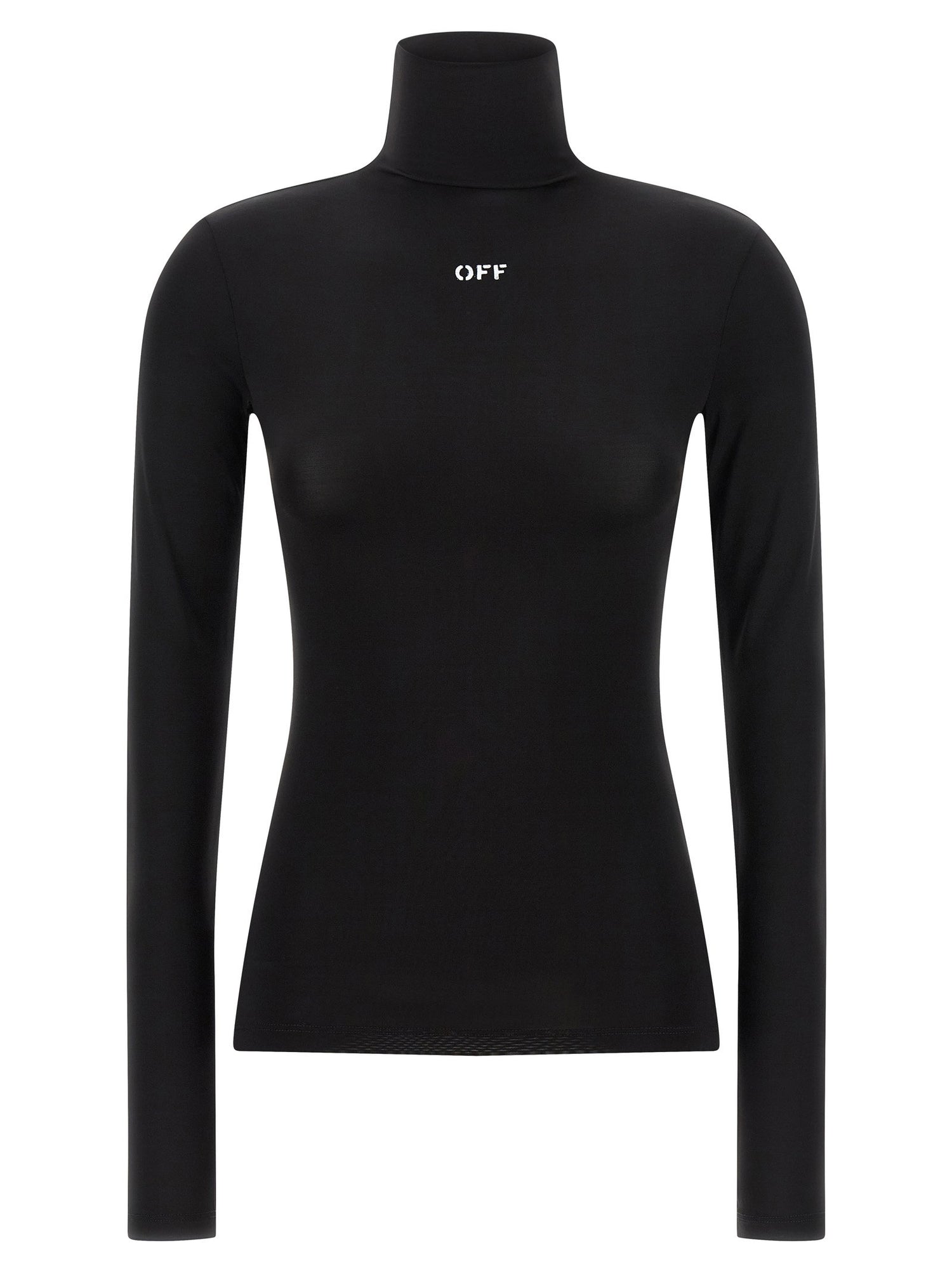 Off White Off Stamp Sweater Black