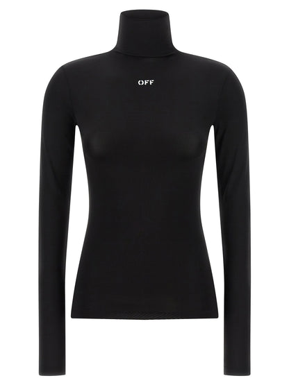 Off White Off Stamp Sweater Black