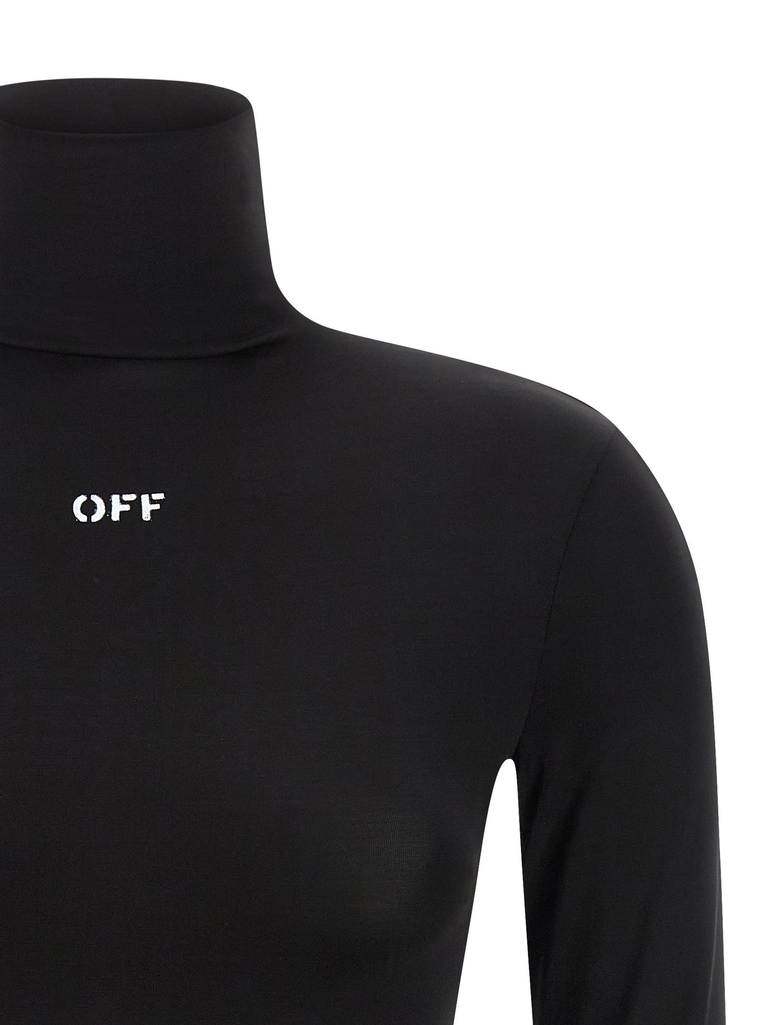 Off White Off Stamp Sweater Black