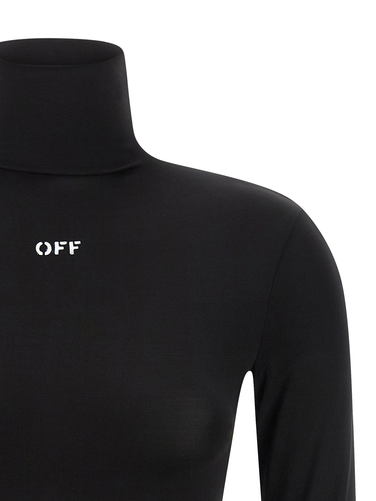 Off White Off Stamp Sweater Black