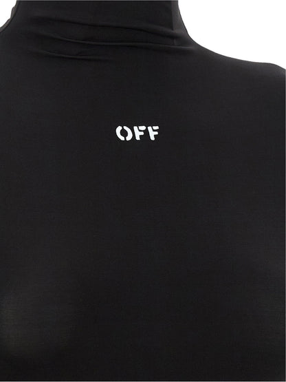 Off White Off Stamp Sweater Black