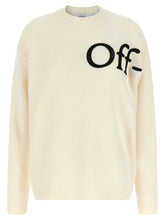 Off White Bookish Shared Sweater White/black