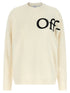 Off White Bookish Shared Sweater White/black