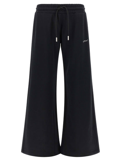 Off White Bookish Joggers Black