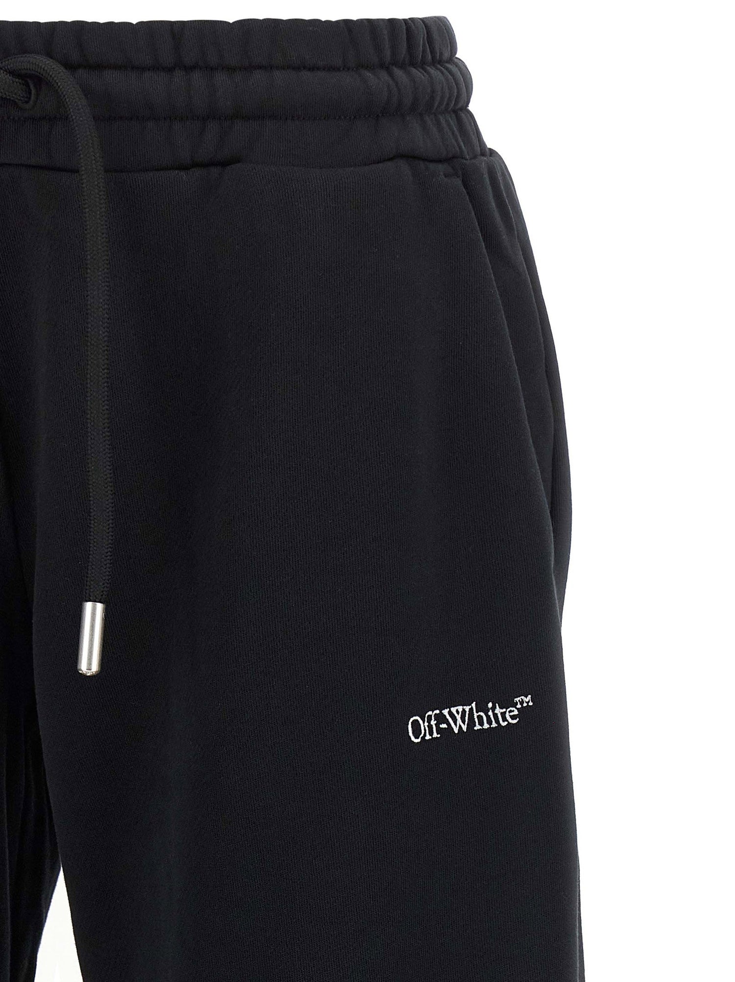 Off White Bookish Joggers Black