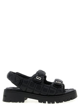 Marc Jacobs The Quilted Sunny Sandals Black