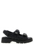 Marc Jacobs The Quilted Sunny Sandals Black