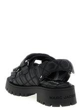 Marc Jacobs The Quilted Sunny Sandals Black