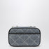 Marc Jacobs Small Quilted Denim Crossbody Bag with Chain Strap Blue