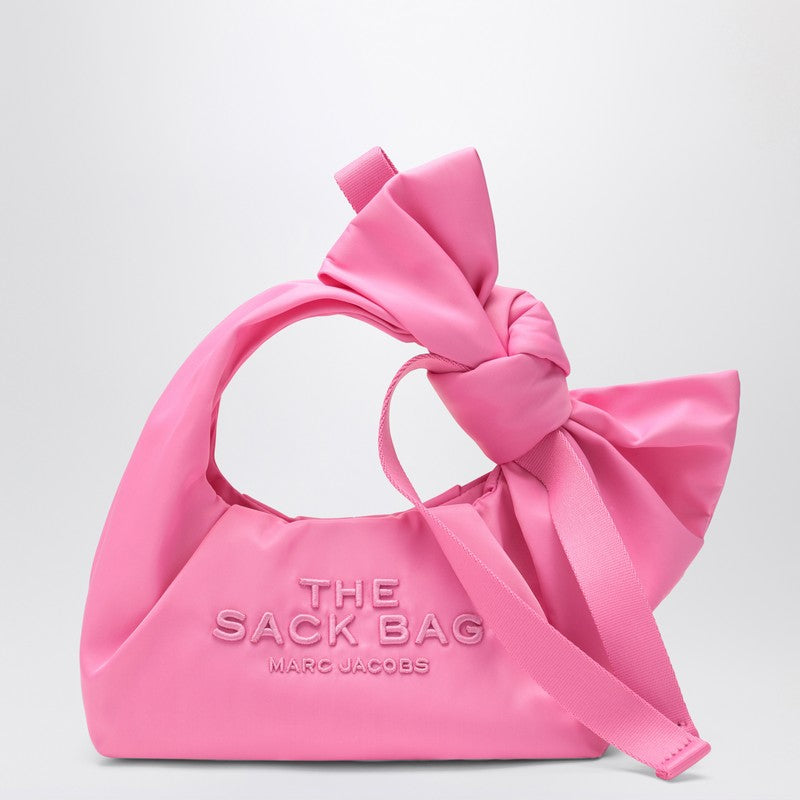Marc Jacobs Mini The Bow Nylon Shoulder Bag Pink