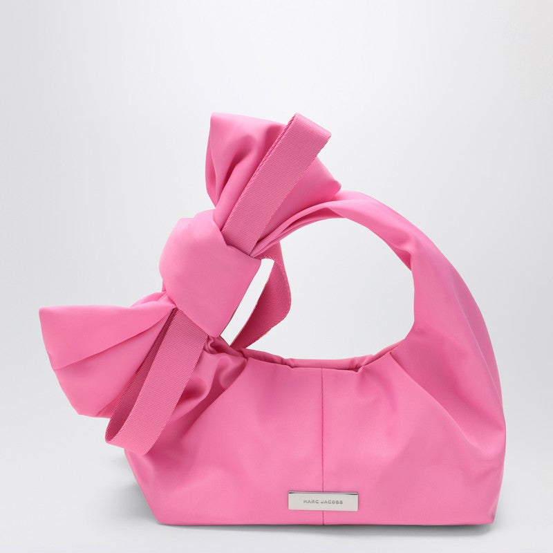 Marc Jacobs Mini The Bow Nylon Shoulder Bag Pink
