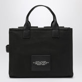 Marc Jacobs Black Canvas Medium Cargo Tote Bag Metal