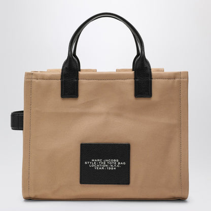 Marc Jacobs Medium Beige Canvas Cargo Tote Bag Multicolor