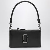 Marc Jacobs The Snapshot Small DTM Convertible Leather Clutch Bag Black Metal
