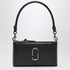 Marc Jacobs The Snapshot Small DTM Convertible Leather Clutch Bag Black Metal