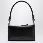 Marc Jacobs The Snapshot Small DTM Convertible Leather Clutch Bag Black Metal