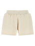 Off White Terry Shorts Beige
