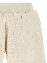Off White Terry Shorts Beige