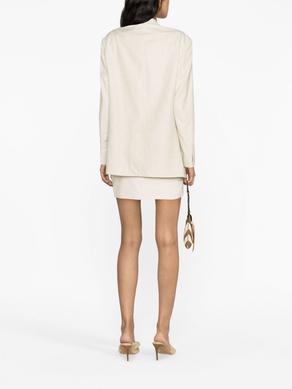 JACQUEMUS La Veste D’Homme Light Beige Blazer Beige