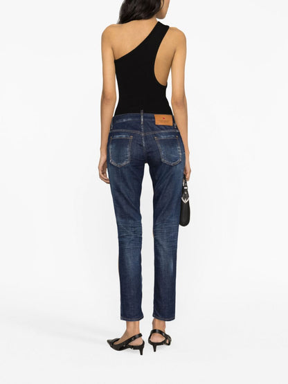 Jean skinny taille basse Denim