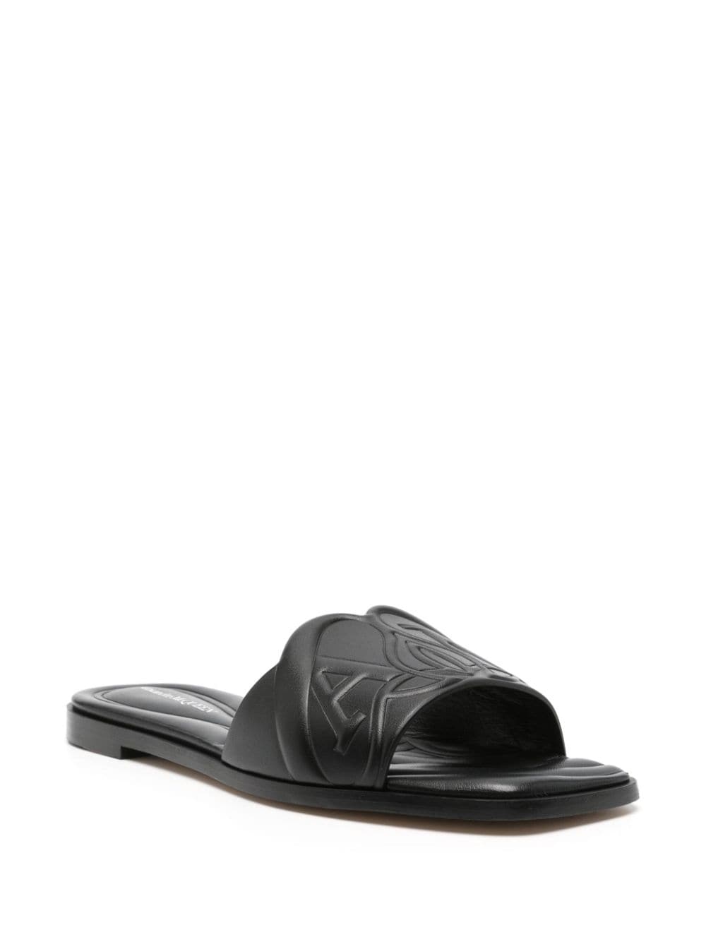 Alexander McQueen Slides Black