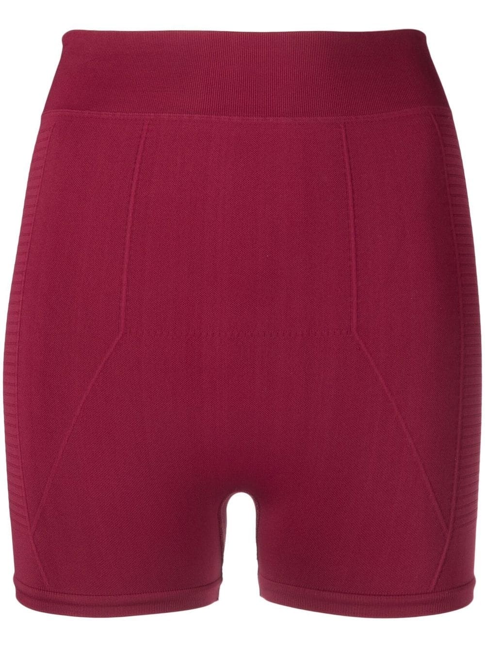 Rick Owens High-Waisted Stretch Shorts Fuchsia fuchsia