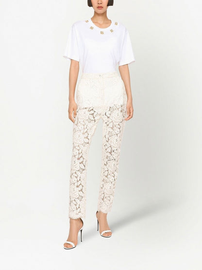 Dolce &amp; Gabbana Trousers White