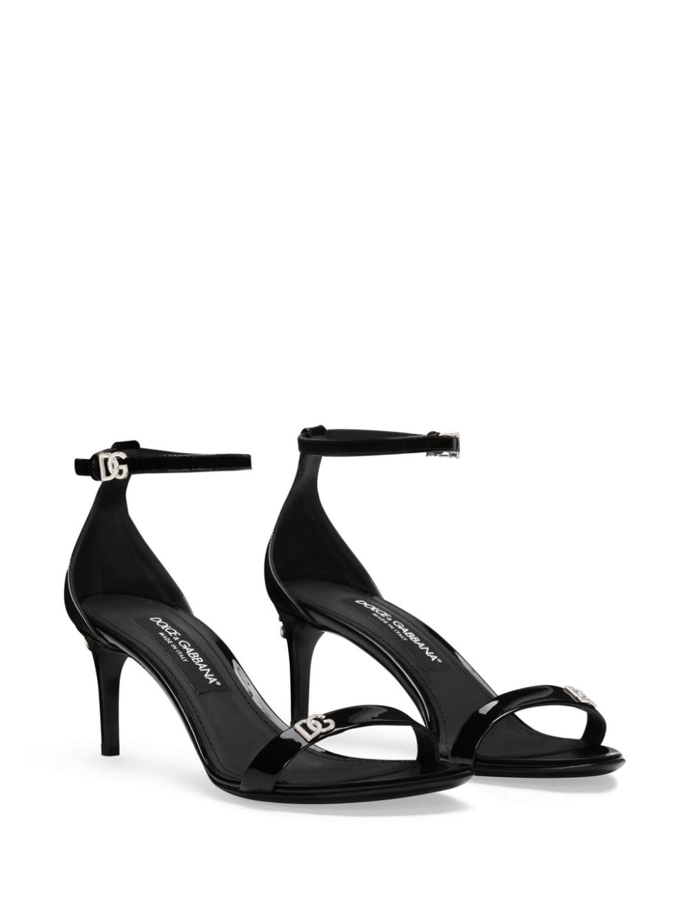 D&amp;G Patent leather sandals