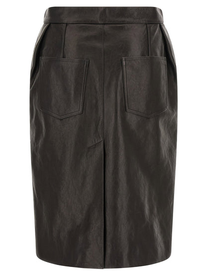 Magda Butrym 28 Skirt Black
