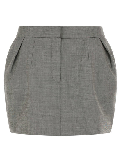 Magda Butrym 14 Skirt Gray