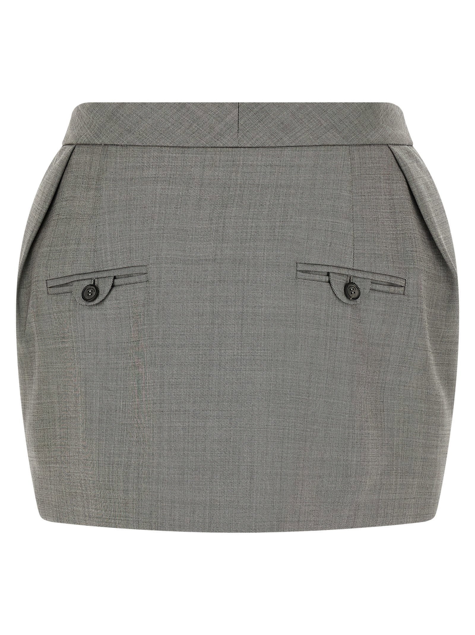 Magda Butrym 14 Skirt Gray
