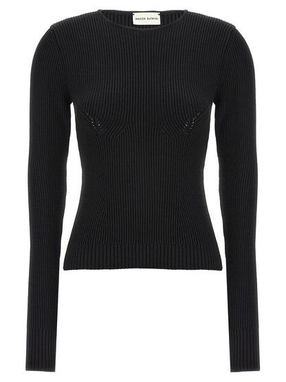 Magda Butrym 07 Sweater Black