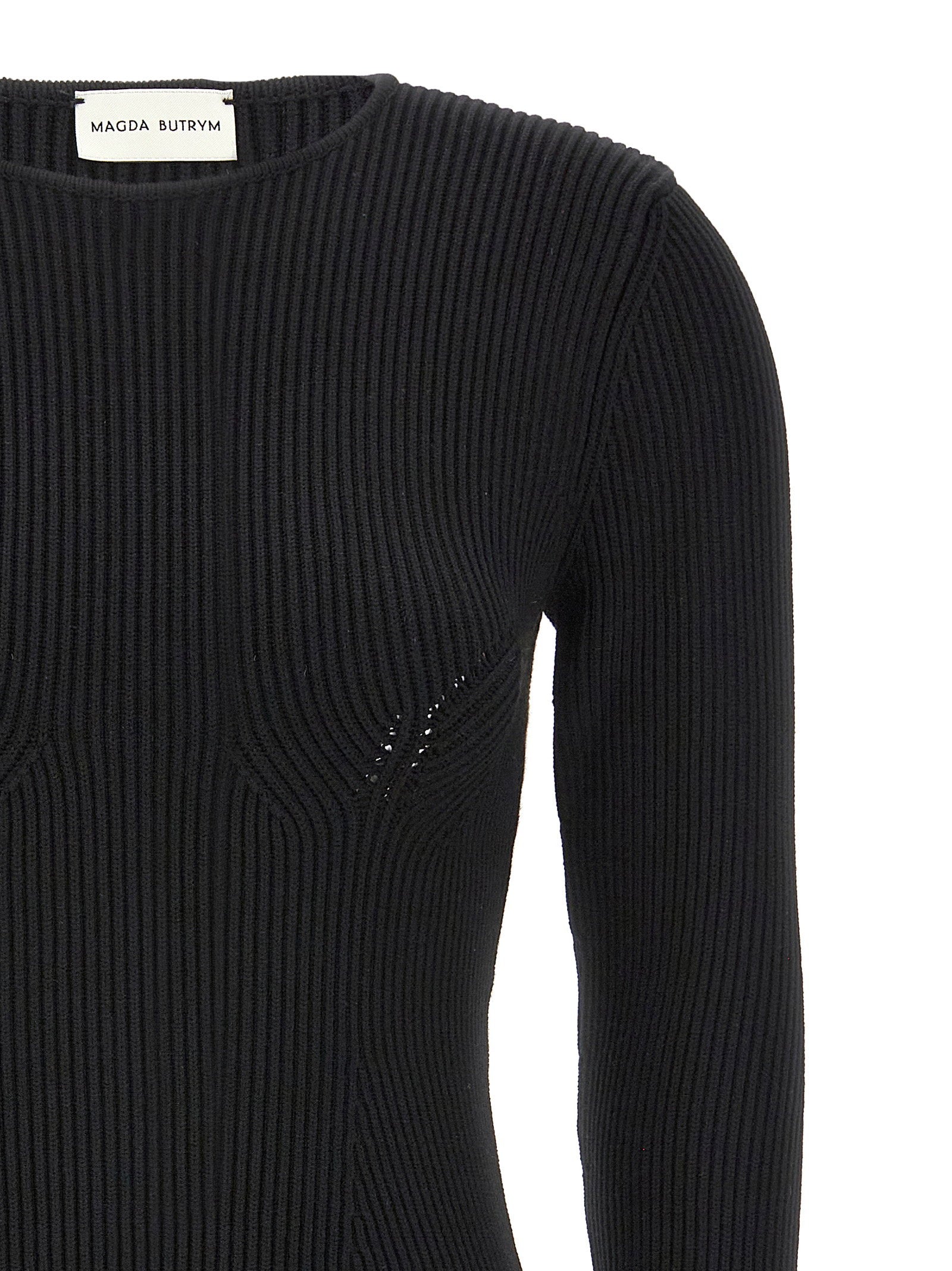 Magda Butrym 07 Sweater Black