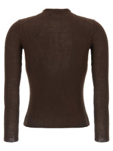 Magda Butrym 20 Silk Sweater Brown