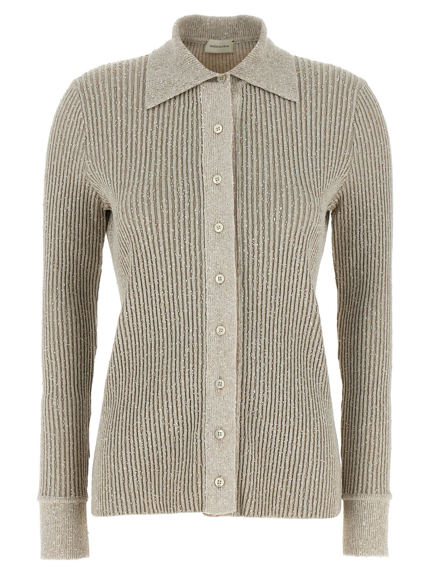 Magda Butrym 21 Cardigan Gray