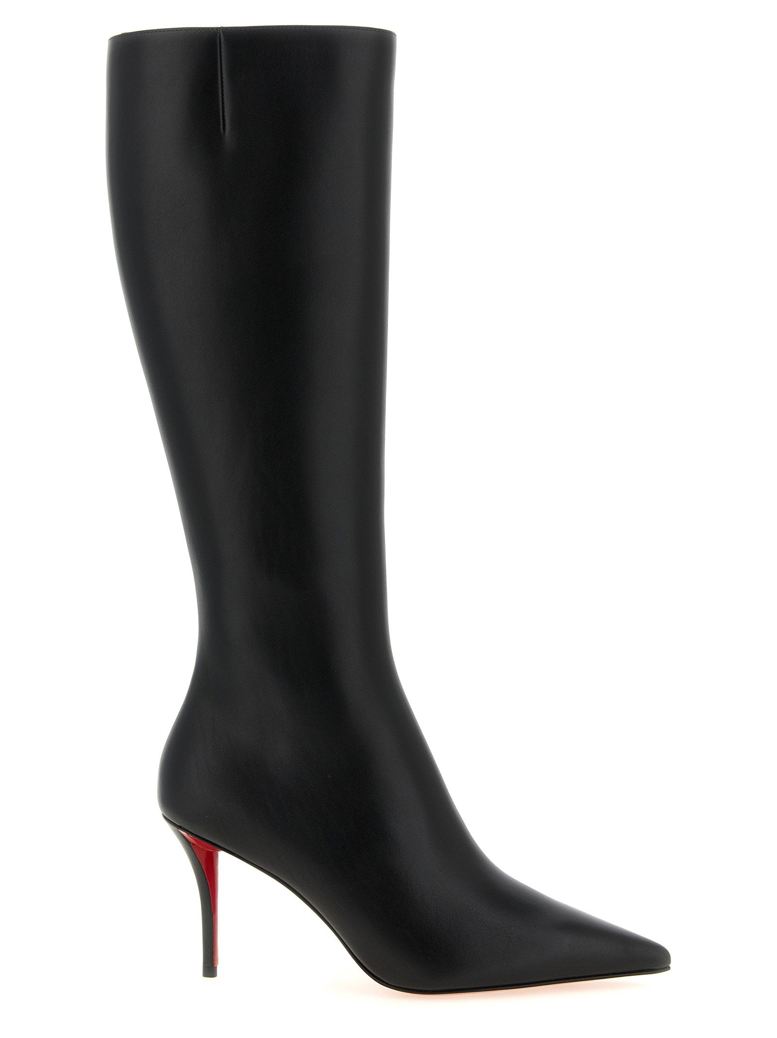 Christian Louboutin Miss Z Botta Boots Black  