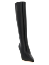 Christian Louboutin Miss Z Botta Boots Black  