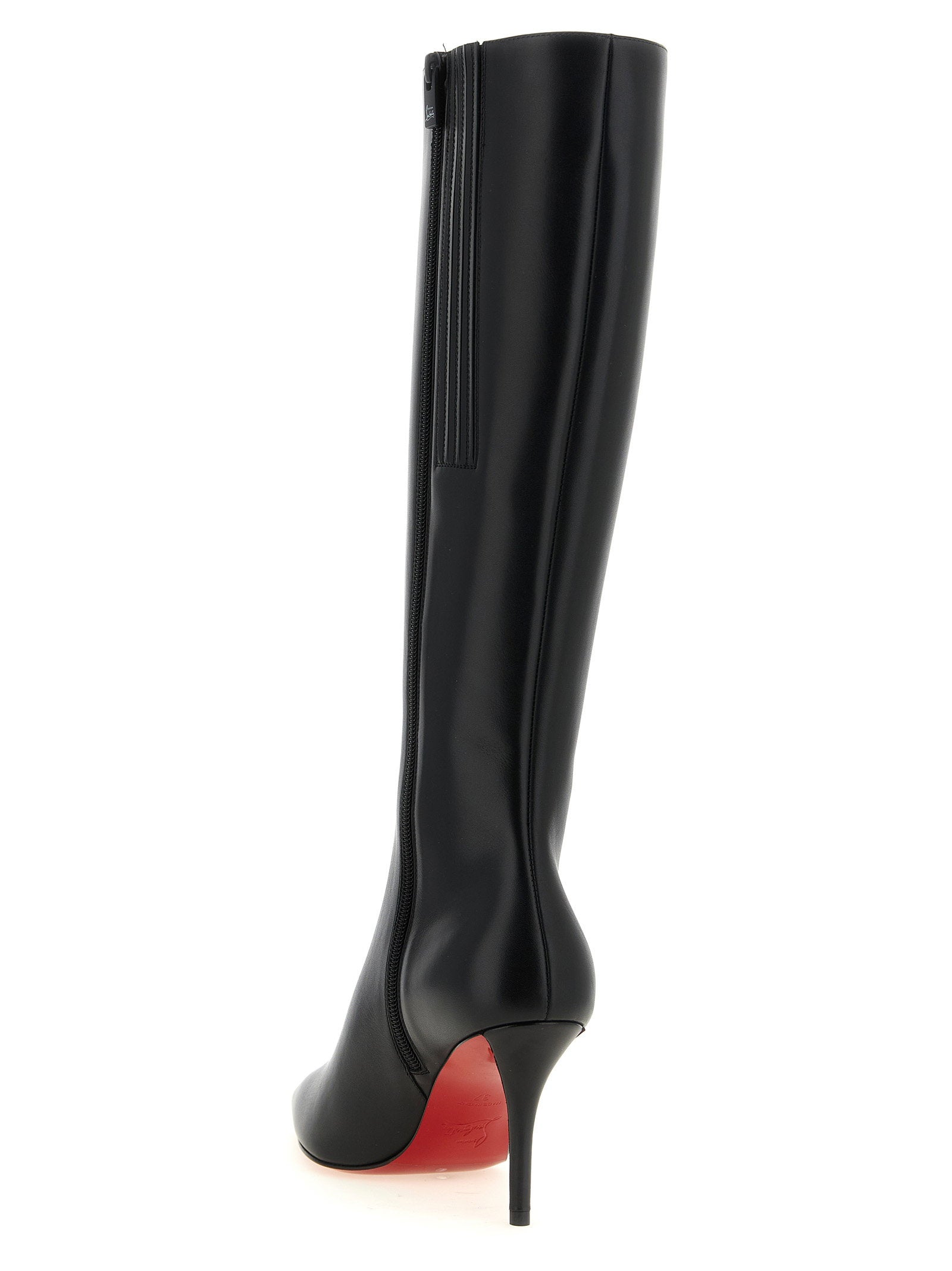 Christian Louboutin Miss Z Botta Boots Black  
