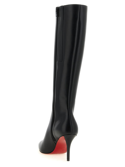 Christian Louboutin Miss Z Botta Boots Black  