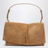 Christian Louboutin Baggy Small Suede Shoulder Bag Beige Brown