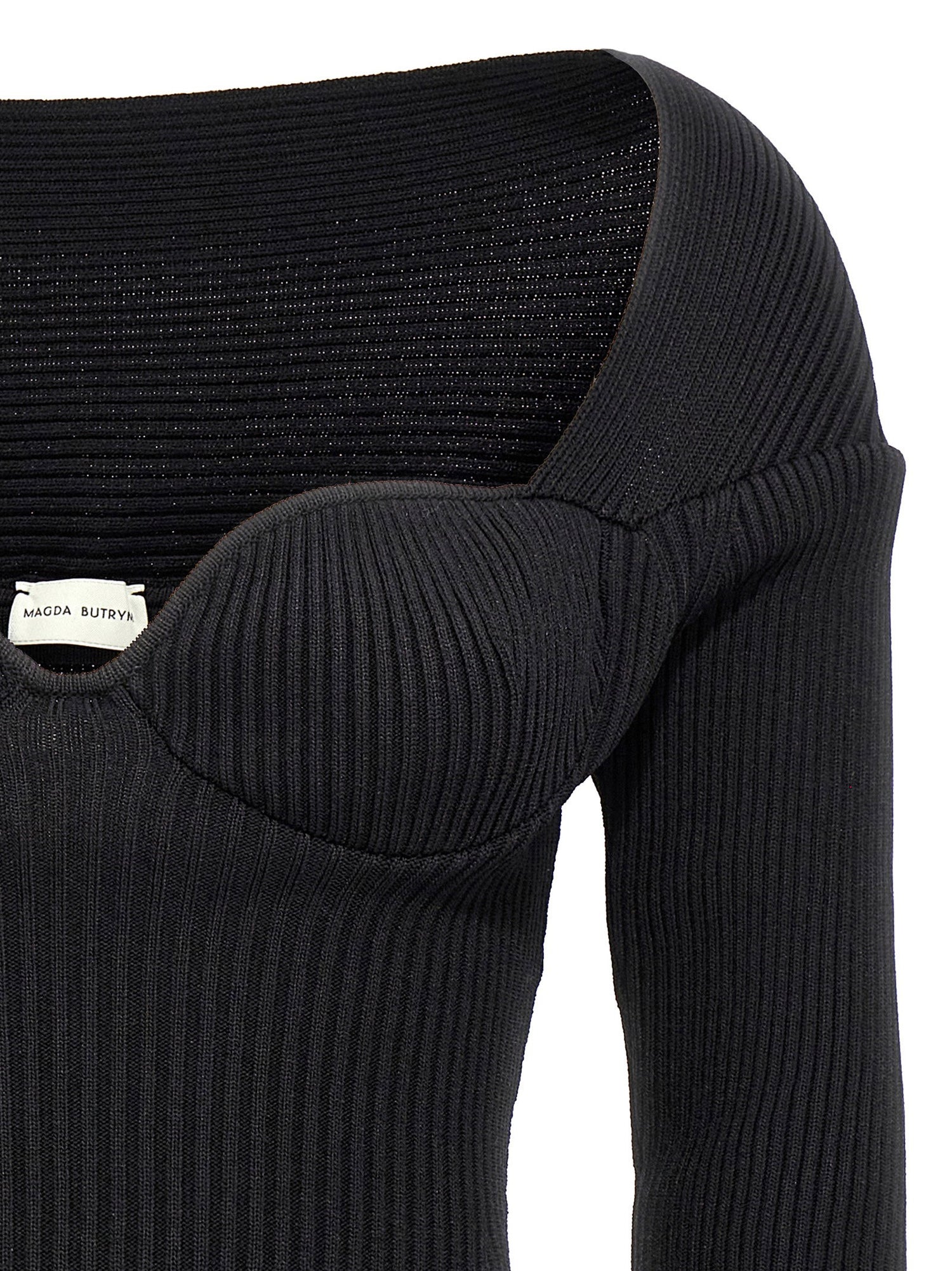 Magda Butrym 06 Sweater Black