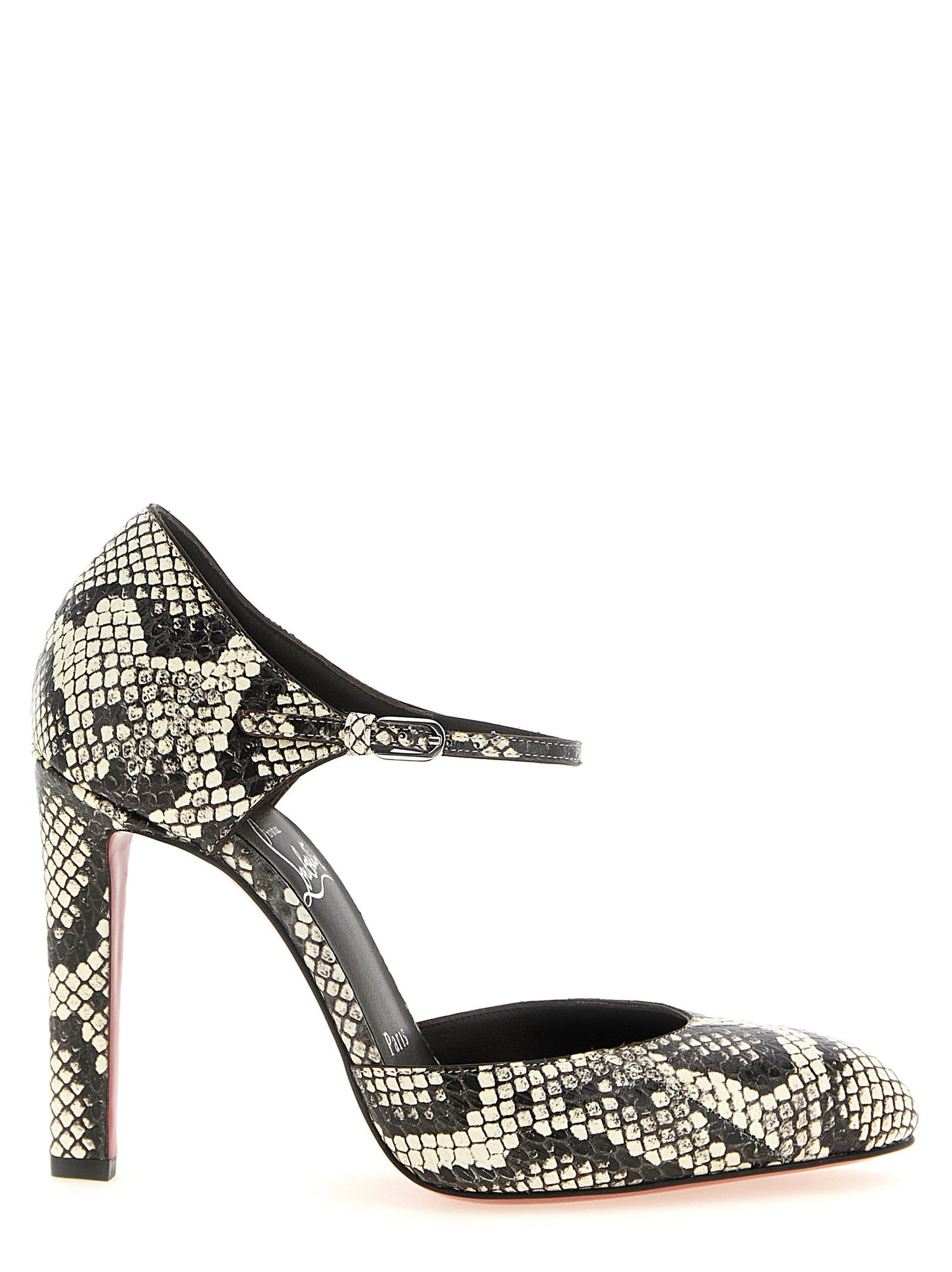 Christian Louboutin Fanny Demie Pumps Gray