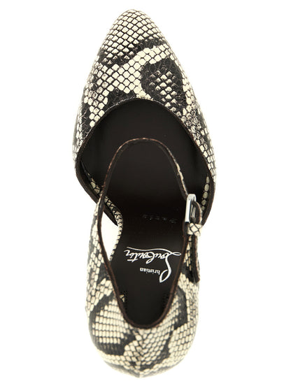 Christian Louboutin Fanny Demie Pumps Gray