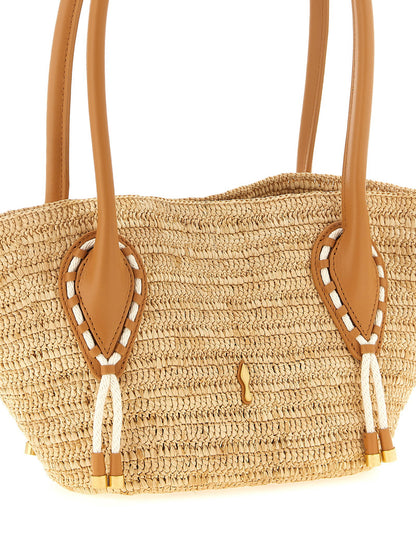 Christian Louboutin Venus Basket Mini Shopping Bag Beige