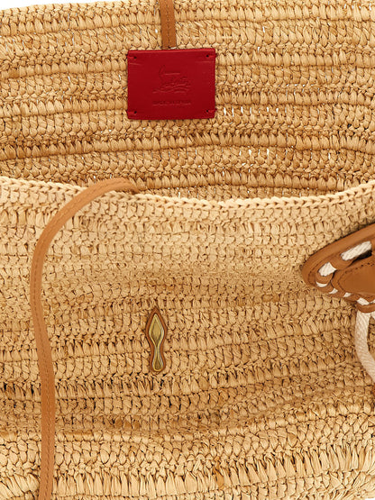 Christian Louboutin Venus Basket Mini Shopping Bag Beige